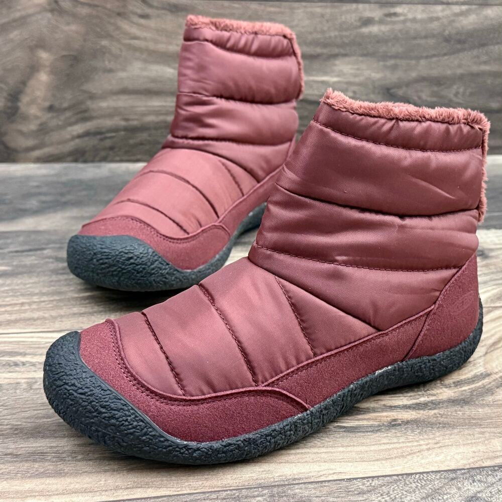 NIB Keen 7.5 38 Howser Fold Down Warm Indoor Outdoor Slip On Boots Andorra - Picture 4 of 10